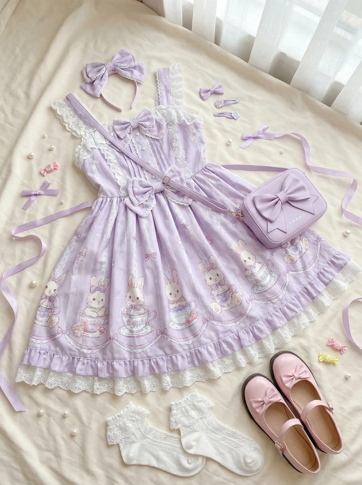 钞能力街头搭讪外国全集 Lolita穿搭灵感分享